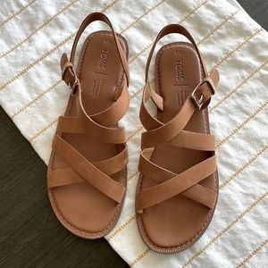 TOMS Leather Sandals